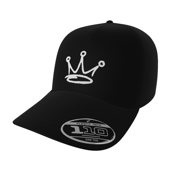 10 x Decorated 110A Flexfit AFrame Cap 2 Position Embroidery