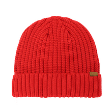Load image into Gallery viewer, HW24 Rib Knitted Cuffed Beanie