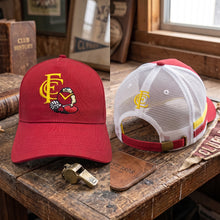 Load image into Gallery viewer, Custom 2 Position Front-Back Embroidered Trucker Cap