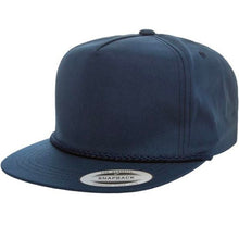 Load image into Gallery viewer, 6002F Poplin Golf - Flat Peak Visor