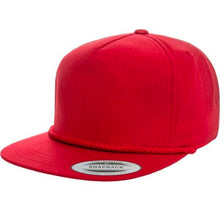 Load image into Gallery viewer, 6002F Poplin Golf - Flat Peak Visor