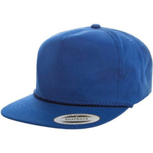 Load image into Gallery viewer, 6002F Poplin Golf - Flat Peak Visor
