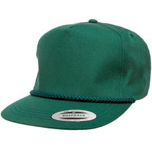 Load image into Gallery viewer, 6002F Poplin Golf - Flat Peak Visor