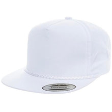 Load image into Gallery viewer, 6002F Poplin Golf - Flat Peak Visor