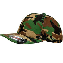 Load image into Gallery viewer, 6277 Camo Flexfit in Green Camo