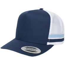 Load image into Gallery viewer, 6507 A Frame Stripe Cap