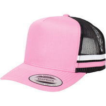 Load image into Gallery viewer, 6507 A Frame Stripe Cap