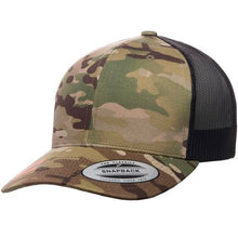 Load image into Gallery viewer, 6606MC Camo Retro Trucker Multicam