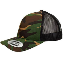 Load image into Gallery viewer, 6606T Camo  Classic Retro Trucker