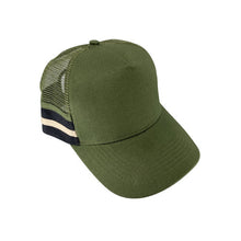 Load image into Gallery viewer, Capkings Stripe Trucker Caps