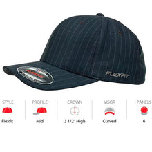 Load image into Gallery viewer, 6195P Flexfit Pinstripe