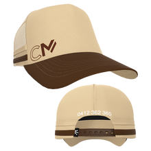 Load image into Gallery viewer, 100 x Custom 2 Position Front / Back Embroidered Trucker Cap