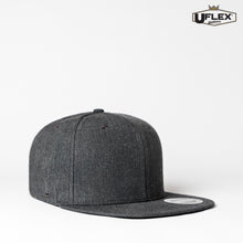 Load image into Gallery viewer, UFlex Adults Flat Peak 6 Panel Fitted
