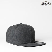 Load image into Gallery viewer, UFlex Adults Flat Peak 6 Panel Fitted