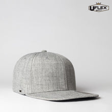 Load image into Gallery viewer, UFlex Adults Flat Peak 6 Panel Fitted