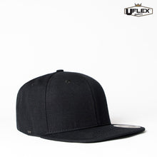 Load image into Gallery viewer, UFlex Adults Flat Peak Snap Back 6 Panel