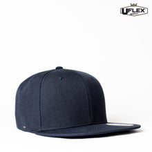 Load image into Gallery viewer, UFlex Adults Flat Peak Snap Back 6 Panel