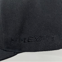 Load image into Gallery viewer, 110F Flat Peak Cap in Black