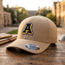 Load image into Gallery viewer, Decorated 110A Flexfit A-Frame Cap - 1 Position Embroidery