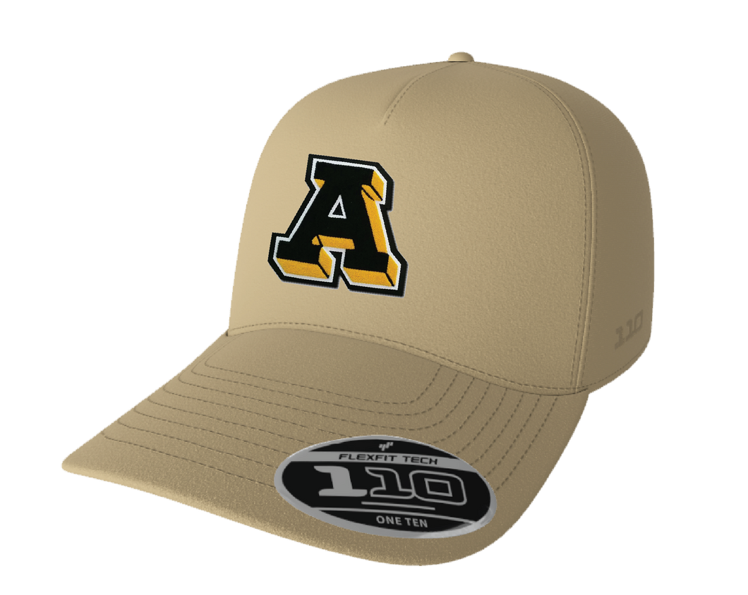 100 x Decorated 110A Flexfit A-Frame Cap - 1 Position Embroidery
