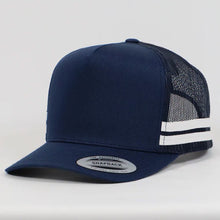 Load image into Gallery viewer, 6507 A Frame Stripe Cap
