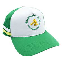 Load image into Gallery viewer, 12 x Custom 2 Position Front / Back Embroidered Trucker Cap
