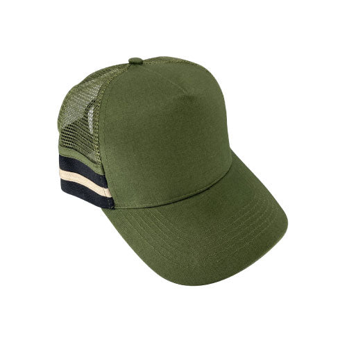 Capkings Stripe Trucker Caps