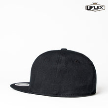 Load image into Gallery viewer, UFlex Adults Flat Peak 6 Panel Fitted
